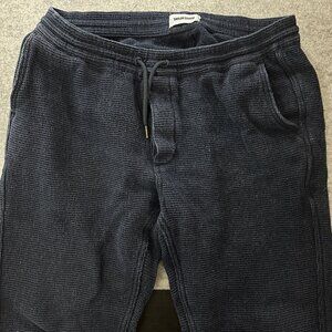 Taylor Stitch "The Apres Pant" - Men's Size Medium, in Indigo Heather Waffle